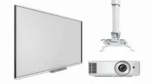 Интерактивная доска  SMART SBM787V с проектором EXD201W и креплением DSM-2L