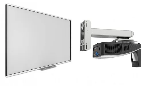 Интерактивная доска SMART SBM777V с короткофокусным проектором Exell EXD203STW и креплением Digis DSM-14kw Интерактивная доска SMART SBM777V с короткофокусным проектором Exell EXD203STW и креплением Digis DSM-14kw