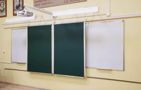 Рельсовая система PolyGlide Boards Slide МОНО-1 для ЖК/ИД 75/86/94; КР 230 (Р-мел; Н-маркер)